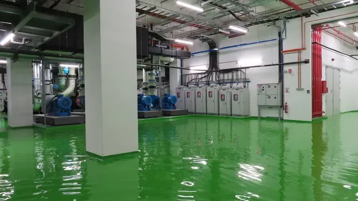 Commercial water damage restoration in an Arlington, TX building