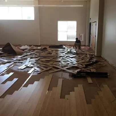 A slab leak lifting and buckling flooring in an Arlington, TX home