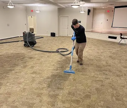 Water extraction of standing water from a floor in an Arlington, TX home